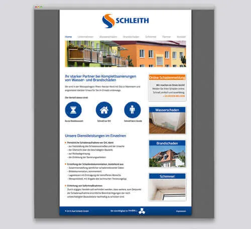 Schleith Webseite